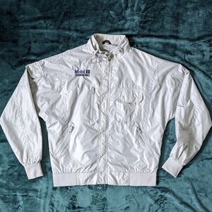 VINTAGE Mobil 1 Racing Upstream Racing Division Lightweight Jacket (MEN'S LARGE)